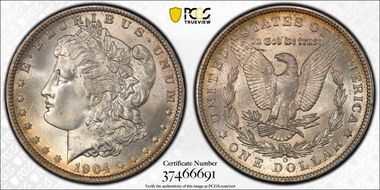 1904-O $1 MS66