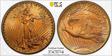 1914-D $20 MS65+