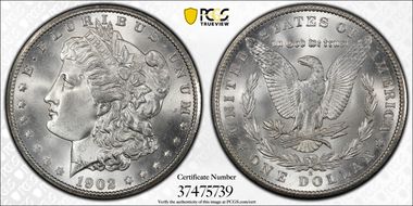 1902-S $1 MS66
