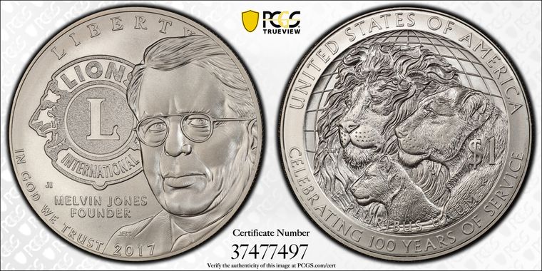 Cert 37477497 - Coin Image