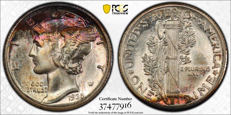 Cert 37477916 - Coin Image