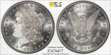 1898 $1 MS66