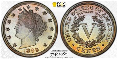 1899 5C PR67+
