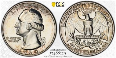 1960 25C PR66