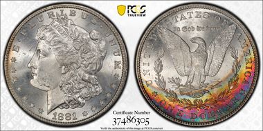 1881-S $1 MS64