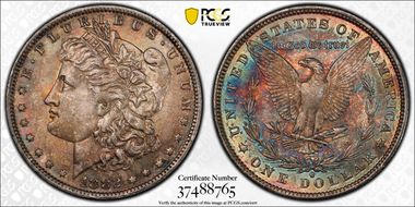 1882-O $1 MS62