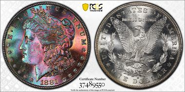 1881-S $1 MS66+