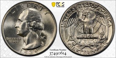 1939 25C MS64