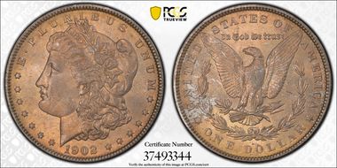 1902 $1 MS65