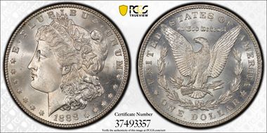 1888 $1 MS66