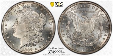 1889-S $1 MS65