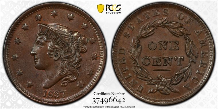 Cert 37496642 - Coin Image