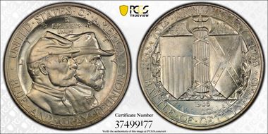 1936 50C Gettysburg MS67