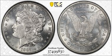 1887-S $1 MS64