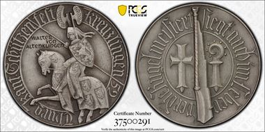 1952 Medal Kreuzlingen R-1292A Matte Ag Matte Silver SP64