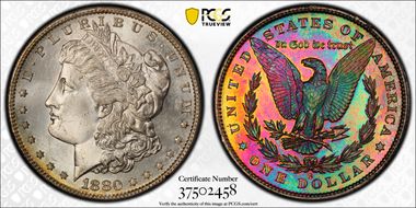 1880-S $1 MS65