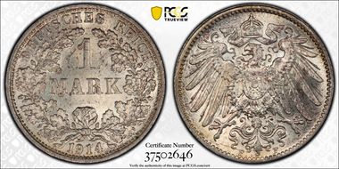 1914-F Mark J-17 MS65