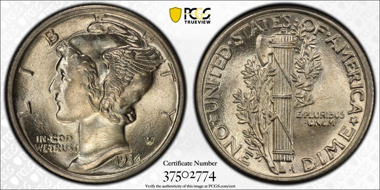 Cert 37502774 - Coin Image