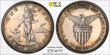 1903 Peso PR60