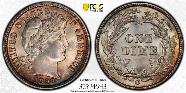 Cert 37504943 - Coin Image