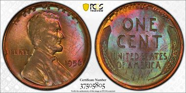 1956 1C MS65RB
