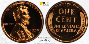 1958 1C PR67RD