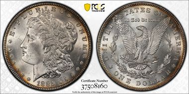 1885 $1 MS65