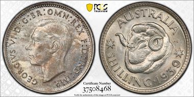 1939(m) Shil KM-39  Ag MS64