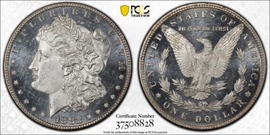 1882 $1 MS64DMPL