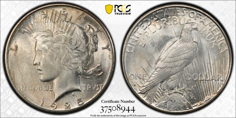 Cert 37508944 - Coin Image