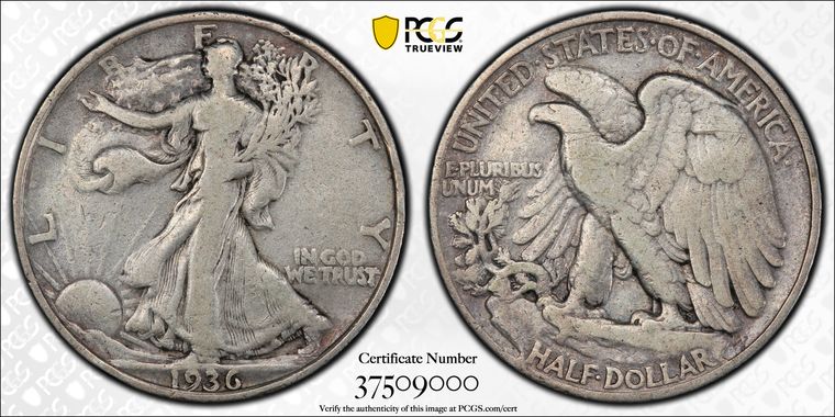 Cert 37509000 - Coin Image