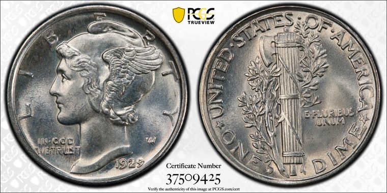 Cert 37509425 - Coin Image