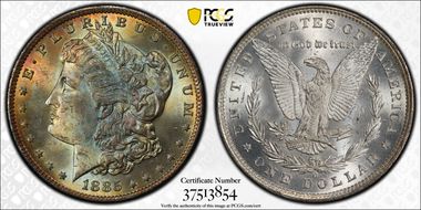 1885-O $1 MS64