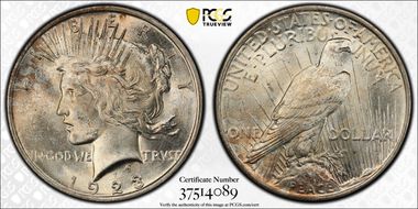 1923 $1 MS63
