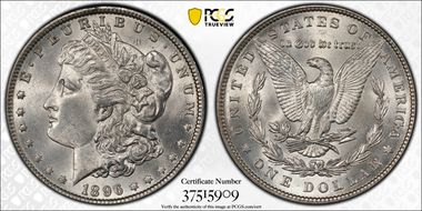 1896 $1 MS63