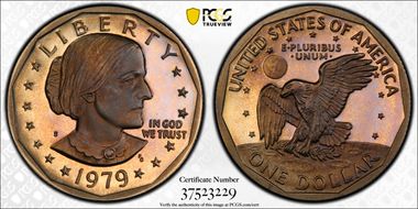 1979-S SBA$1 Type 2 PR68DCAM