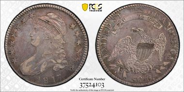 1817 50C Overton 108 VF35