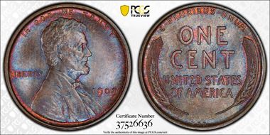 1909 VDB 1C MS64BN