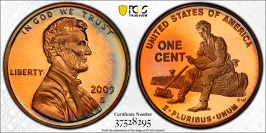 2009-S 1C Lincoln-Formative Years PR69DCAM