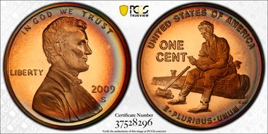 2009-S 1C Lincoln-Formative Years PR68DCAM