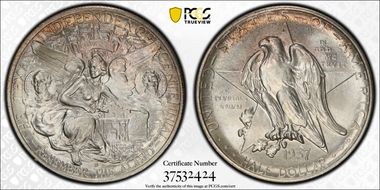 1937-D 50C Texas MS67