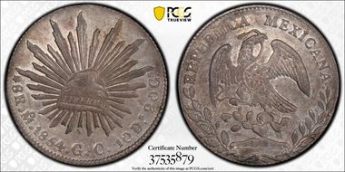 1854-Mo GC 8 R Mo39 MS62