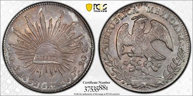 1862-Mo CH 8 R Mo50 MS63