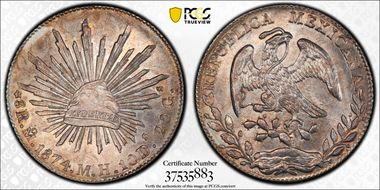 1874-Mo MH 8 R Mo58 MS63