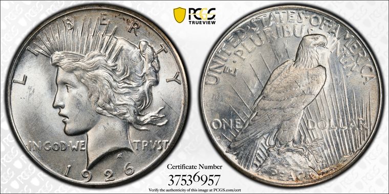 Cert 37536957 - Coin Image