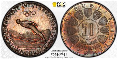 1964 50 Sch Olympics KM-2896 PR63