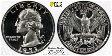 1953 25C PR64