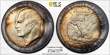 1971-S $1 Silver MS65
