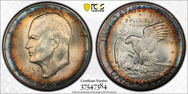 1971-S $1 Silver MS65