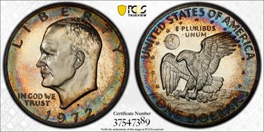 1972-S $1 Silver PR66DCAM